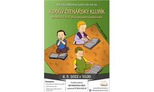 6. 5. 2022 v 10:00 Kiddův čtenářský klubík