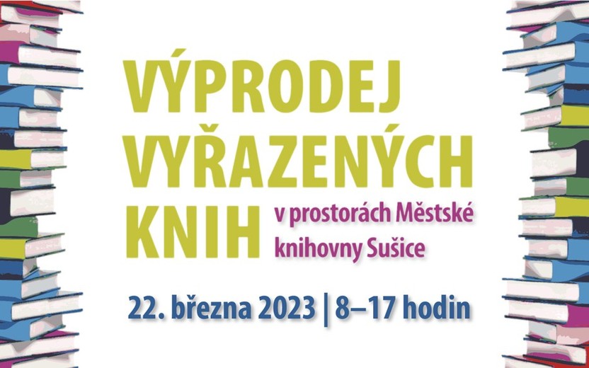 22. 3. 2023 Výprodej knih