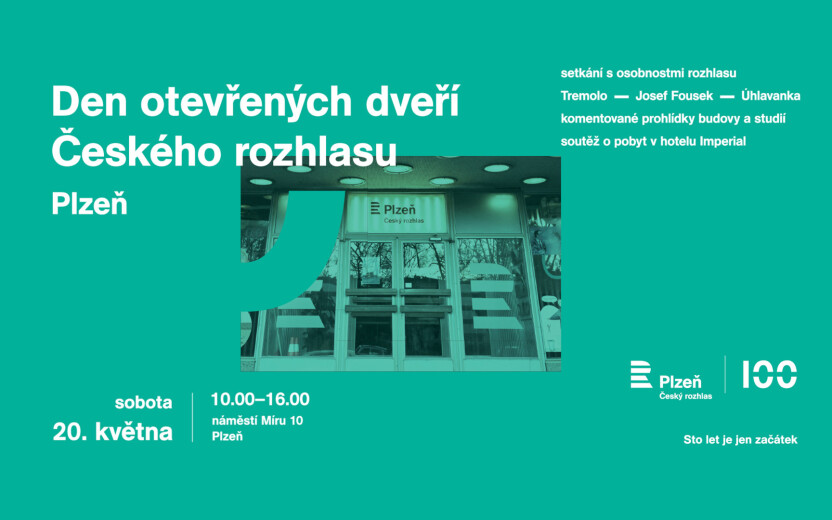 Den otevřených dveří Českého rozhlasu Plzeň