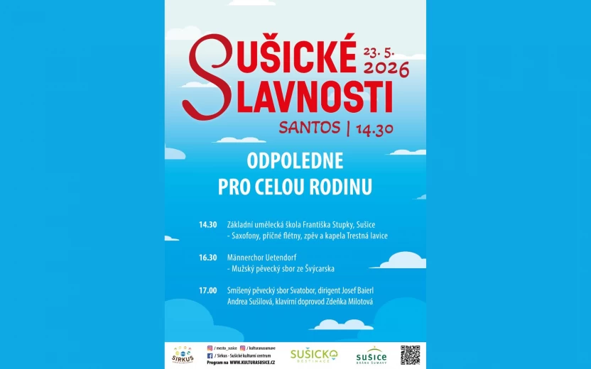 Sušické slavnosti - Odpoledne pro celou rodinu na Ostrově Santos