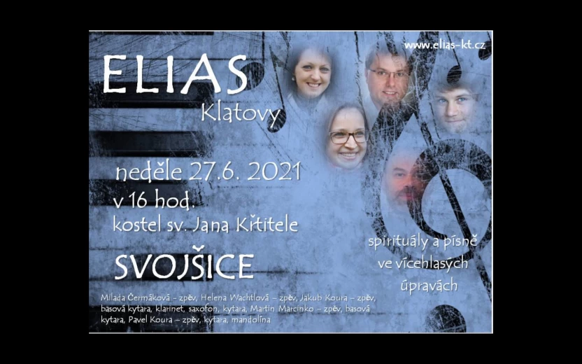 koncert skupiny Elias - Svojšice
